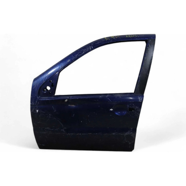 Porta Dianteira Esquerda Recuperavel Palio 2001/2007 Dianteira Esquerdo Azul