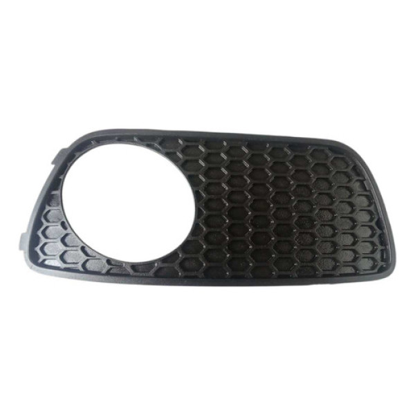 Moldura Esquerda Farol Milha Fiat Palio 2007/2010 Preto Esquerdo