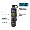Spray Reparador Instantâneo Furo Pneu Br Brasil 400ml Preto