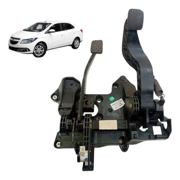 Pedaleira Freio E Embreagem Chevrolet Prisma 2015