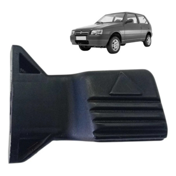 Maçaneta Externa Porta Dianteira Esquerda Fiat Uno 2012 Preto Dianteira