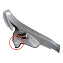 Acabamento Direito Porta Malas Chevrolet Astra 2002 C/avaria Cinza