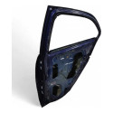 Porta Traseira Direita Recuperada Onix Prisma 12/18 Traseira Direita Azul-escuro