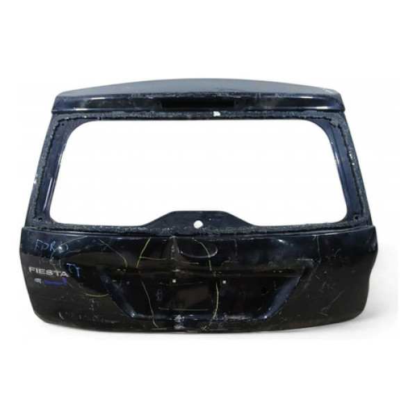 Tampa Traseira Recuperavel Ford Fiesta 2003/2008 Preto