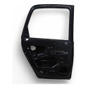 Porta Traseira Esquerda Chevrolet Meriva 2002/2012 Traseira Esquerdo Preto