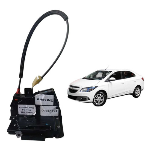 Fechadura Porta Traseira Esquerda Chevrolet Prisma 2015
