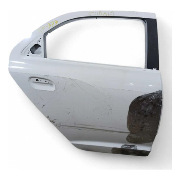 Porta Traseira Direita Recuperada Cobalt 2013 Traseira Direita Branco