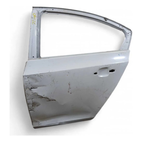 Porta Traseira Esquerda Recuperavel Cruze Sedan 12/16 Traseira Esquerdo Branco