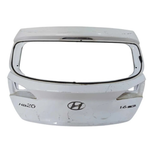 Tampa Traseira Hyundai Hb20 Hatch 2013/2019 (recuperavel) Branco