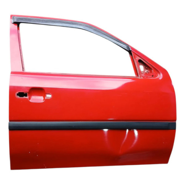 Porta Dianteira Direita Volkswagen Gol G4 2007 Dianteira Direita Vermelho