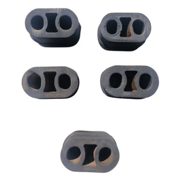 Kit Coxim Escapamento Gm 00/17 Preto