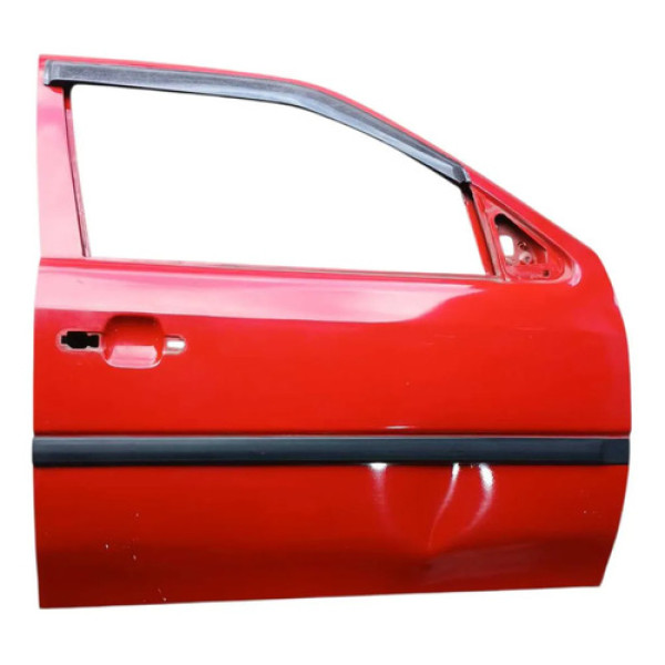 Porta Dianteira Direita Volkswagen Gol G4 2007 Dianteira Direita Vermelho