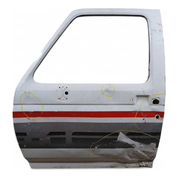 Porta Dianteira Esquerda Ford F1000 1980/1992 Recuperavel Dianteira Esquerdo Branco