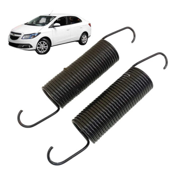 Par De Molas Dobradiças Porta Malas Chevrolet Prisma 2015