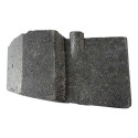 Absorvedor Impacto Parachoque Tras Direito Palio 2005/2010 Cinza-escuro
