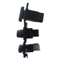 Comando Botão Pisca Alerta Pajero Sport 2002/2003 Preto