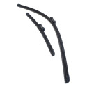 Kit Palheta Limpador Parabrisa Gm Tracker 14/19 Preto Preto