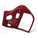Porta Traseira Esquerda Recuperada Chevrolet Celta 2012 Traseira Esquerdo Vermelha