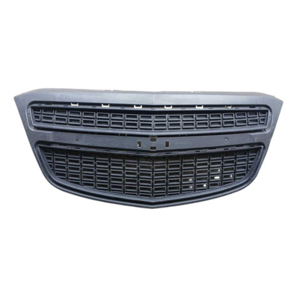 Grade Dianteira Parachoque Chevrolet Agile 11/17 Preto Fosco