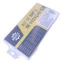 Kit Anel Vedação Borracha Oring Arruela 225 Pçs Hutz Preto Preto