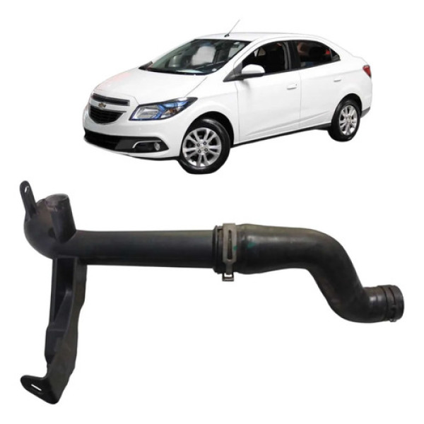 Tubo Água Motor Chevrolet Prisma 2015 Preto