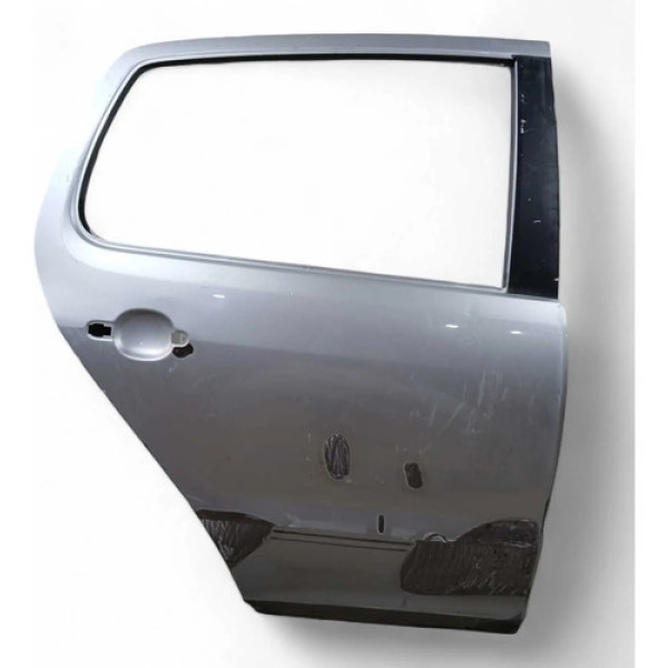 Porta Traseira Direita Recuperada Volkswagen Fox 2009 Traseira Direita Cinza