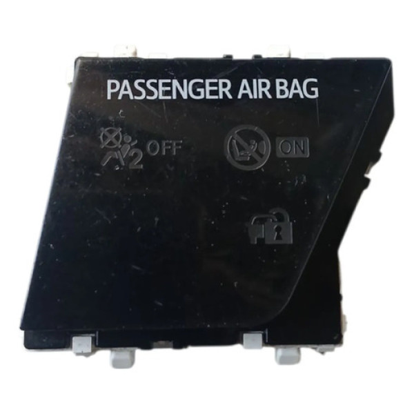 Botão Passenger Air Bag Toyota Corolla 14/17 Preto Preto