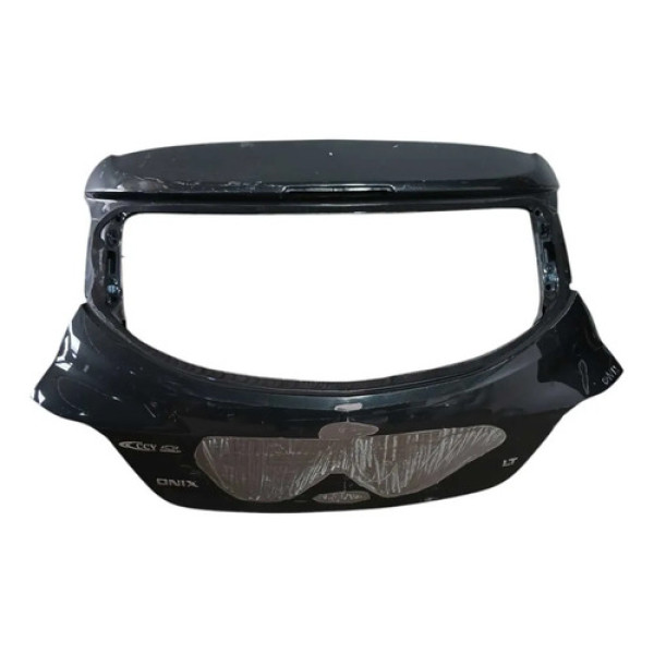Tampa Traseira Onix S/furo 17/19 Original (recuperada) Preto