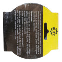 Fita Antiderrapante Adesiva 5mtx5cm Hutz Preto