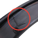Moldura Paralama Traseiro Direito Tracker 13/17 (c/detalhes) Preto