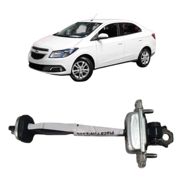 Limitador Porta Traseira Esquerda Chevrolet Prisma 2015 Preto