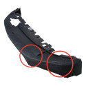Spoiler Parachoque Dianteiro Tracker 21/23 C/detalhes Preto