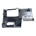 Acabamento Inferior Esquerdo Painel Chevrolet Prisma 2015 Cinza-escuro Listras