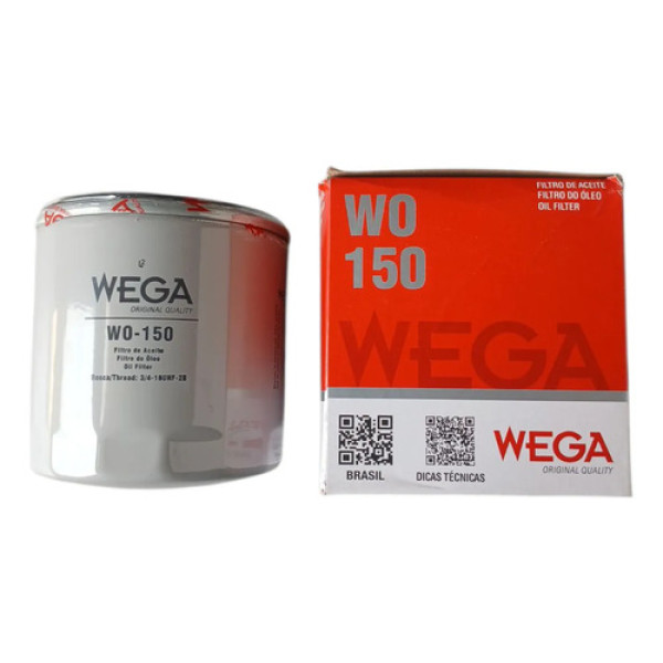 Filtro Oleo Wega W0150 Ford Ka Fiesta Ecosport Fusion 06/10