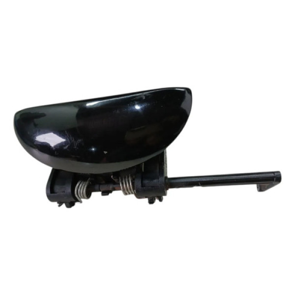 Maçaneta Externa Dianteira Direita Peugeot 206 2007 Preto Dianteira