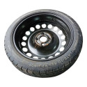 Roda Estepe Fino Com Pneu Aro 16 Chevrolet Prisma 2015 Preto