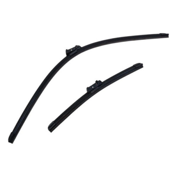 Kit Palheta Limpador Parabrisa Gm Tracker 14/18 Preto Preto