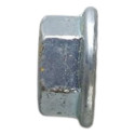 Porca Sextavada Flangeada M06 Ch 10 Rosca Grossa 100un Cinza