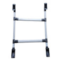Rack De Teto Bagageiro Chevrolet Meriva 2011/2012 Tubolar Cinza