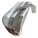 Estribo Lateral Esquerdo Chevrolet S10 19/22 ( C/ Avaria ) Preto
