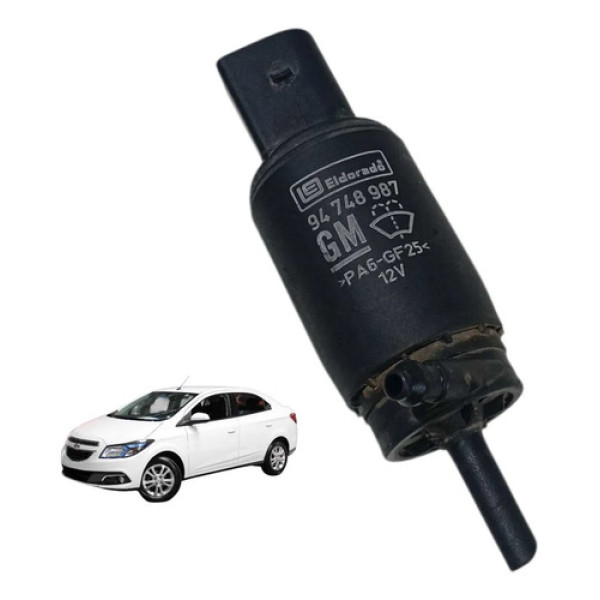 Bomba Esguicho Limpador Parabrisa Chevrolet Prisma 2015