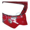 Tampa Traseira Chevrolet Onix Lt Original (recuperada) Vermelho