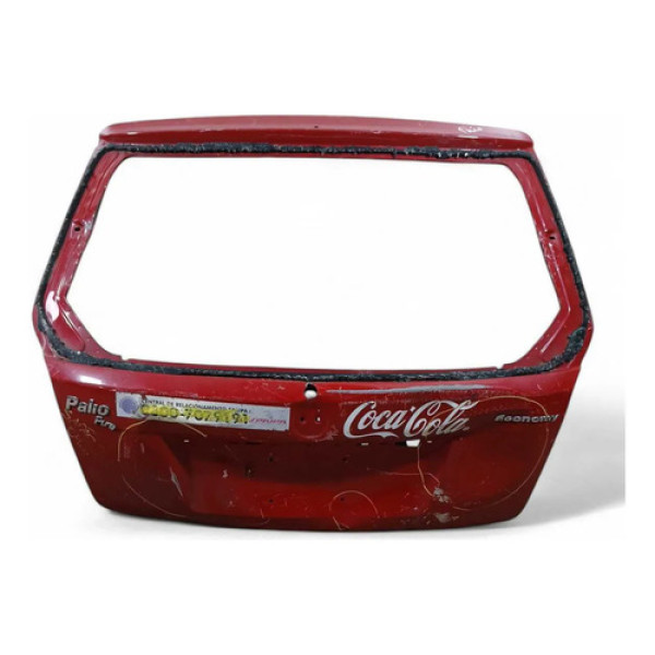 Tampa Traseira Fiat Palio Economy 2010 Original Vermelho