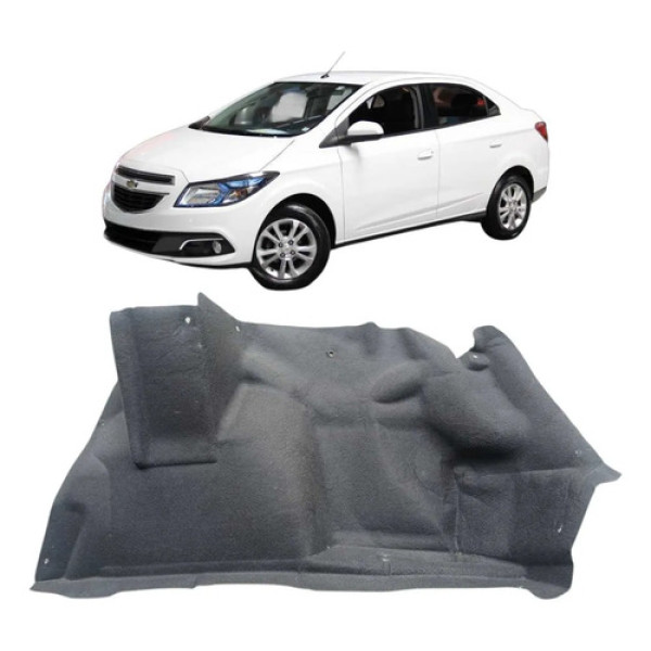 Forro Lateral Direito Porta Malas Chevrolet Prisma 2015