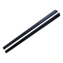 Par Frisos Laterais Chevrolet Celta 2 Portas 01/07 Preto Preto