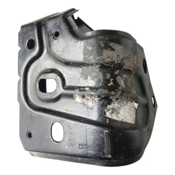 Suporte Reforco Paralama Direito Fiat Punto 2008/2017 Preto