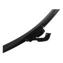 Palheta Automotiva De Silicone Universal 20  Cinoy Preto Preto