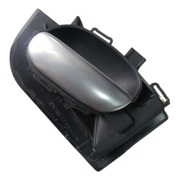 Maçaneta Interna Dianteira Direita Peugeot 206 2007 Preto Dianteira