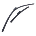 Kit Palheta Limpador Parabrisa Gm Tracker 14/19 Preto Preto