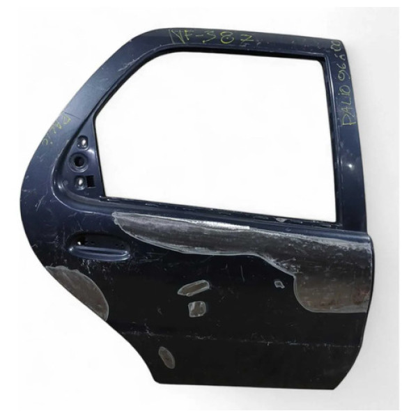 Porta Traseira Direita Recuperavel Palio 1996/2000 Traseira Direita Cinza-escuro